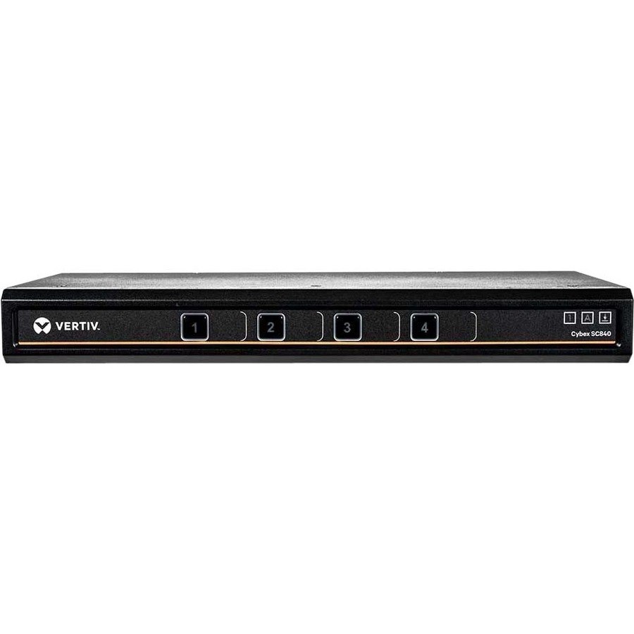 Vertiv Cybex SC800 Secure KVM | 4 Port | Secure Desktop KVM Switch (SC840-001)