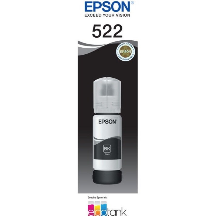 Epson EcoTank T522 Ink Refill Kit - Black - Inkjet