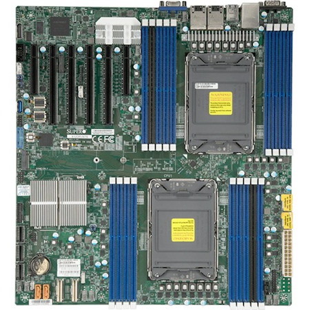 Supermicro X12DPi-N6 Workstation Motherboard - Intel C621A Chipset - Socket LGA-4189 - Intel Optane Memory Ready - Extended ATX