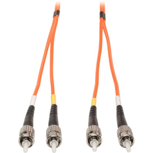 Eaton Tripp Lite Series Duplex Multimode 62.5/125 Fiber Patch Cable (ST/ST), 50M (164 ft.)