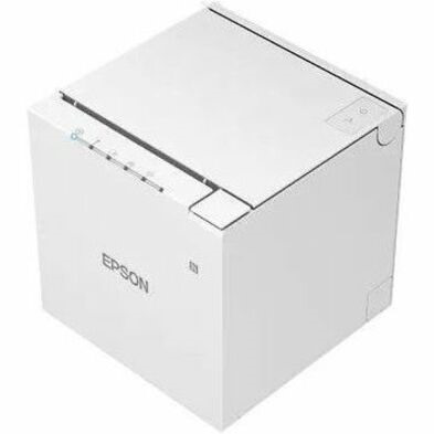 Epson TM-m30III-231 Direct Thermal Printer - Monochrome - Receipt Print - Fast Ethernet - USB - Bluetooth - Wireless LAN - With Cutter - White