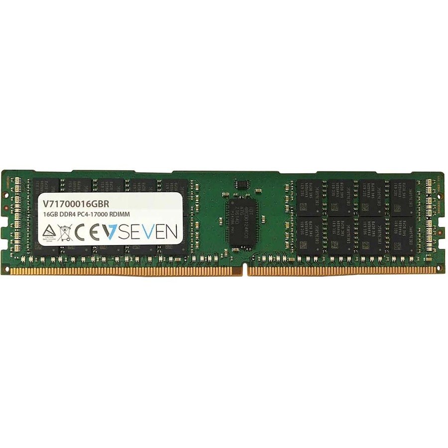 V7 16GB DDR4 PC4-170000 - 2133Mhz SERVER REG Server Memory Module - V71700016GBR