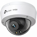 TP-Link VIGI C250 5 Megapixel Network Camera - Color - 1 Pack - Dome - White, Black