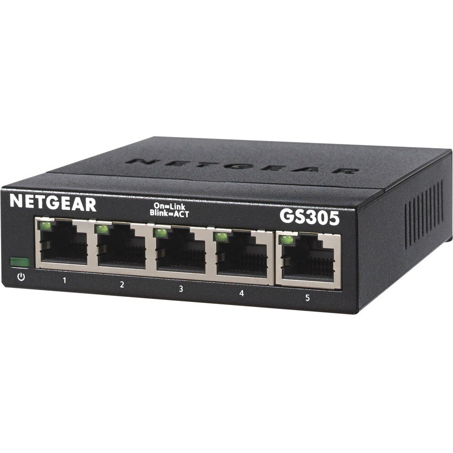 Netgear 300 GS305 5 Ports Ethernet Switch - 10/100/1000Base-T