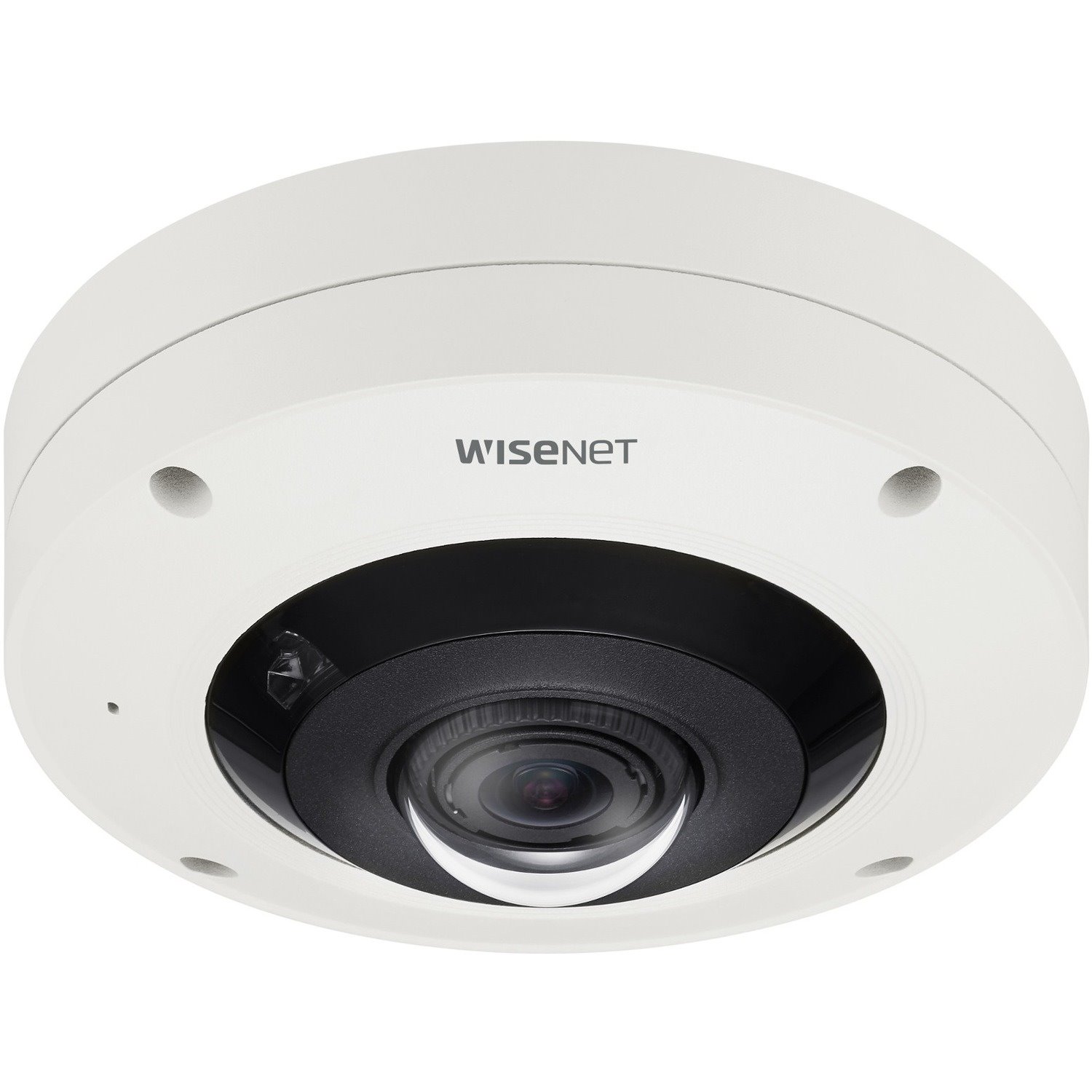 Wisenet XNF-9010RV 12 Megapixel Outdoor HD Network Camera - Colour - Fisheye - White