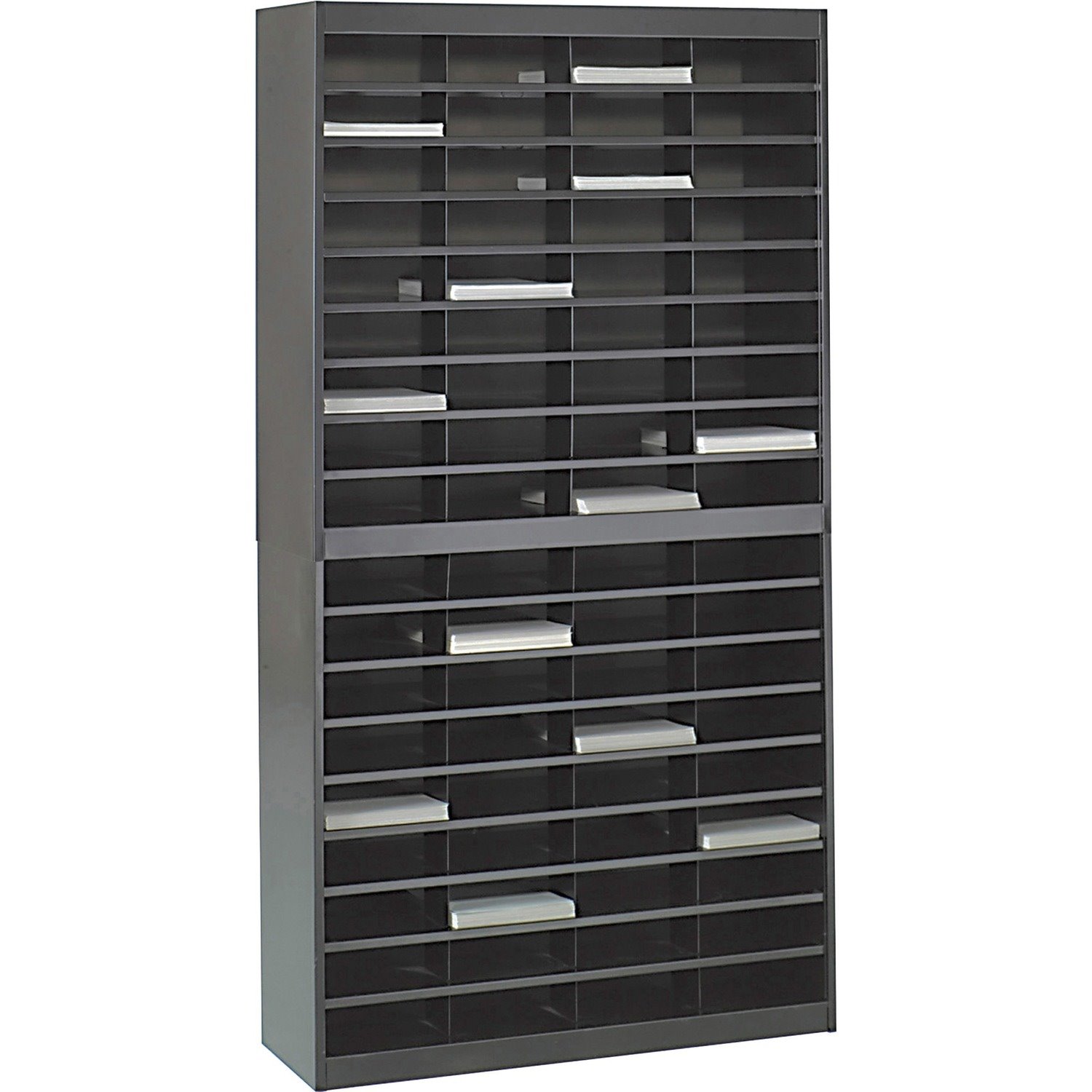 Safco 72-Compartment Literature Organizer