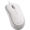 Microsoft Mouse - USB, PS/2 - Optical - 3 Programmable Button(s) - White