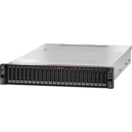 Lenovo ThinkSystem SR650 7X06A0K8AU 2U Rack Server - 1 x Intel Xeon Silver 4214 2.20 GHz - 16 GB RAM - 12Gb/s SAS, Serial ATA Controller