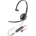 Plantronics Blackwire C3215 Wired Over-the-head Mono Headset