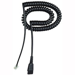 Jabra Headset Coil Cable