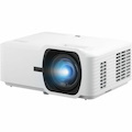 ViewSonic LS711HD Short Throw DLP Projector - 16:9 - Ceiling Mountable, Wall Mountable - White