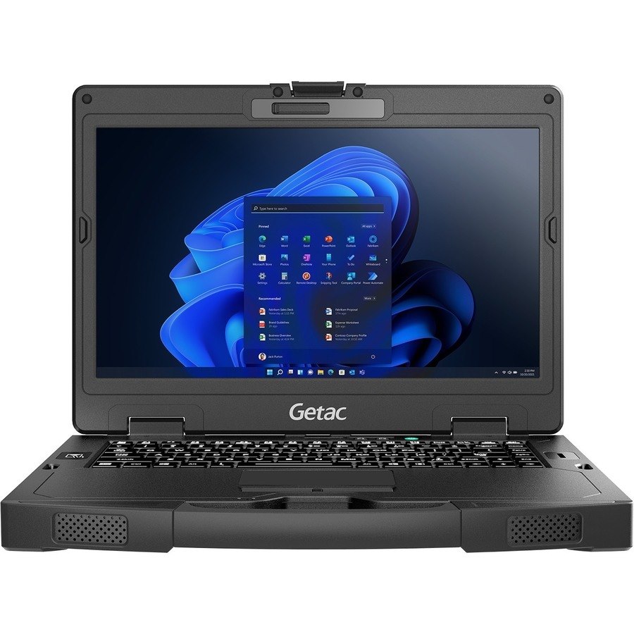 Getac S410 S410 G4 14" Touchscreen Semi-rugged Notebook - HD - 1366 x 768 - Intel Core i7 11th Gen i7-1185G7 - 16 GB Total RAM - 1 TB SSD