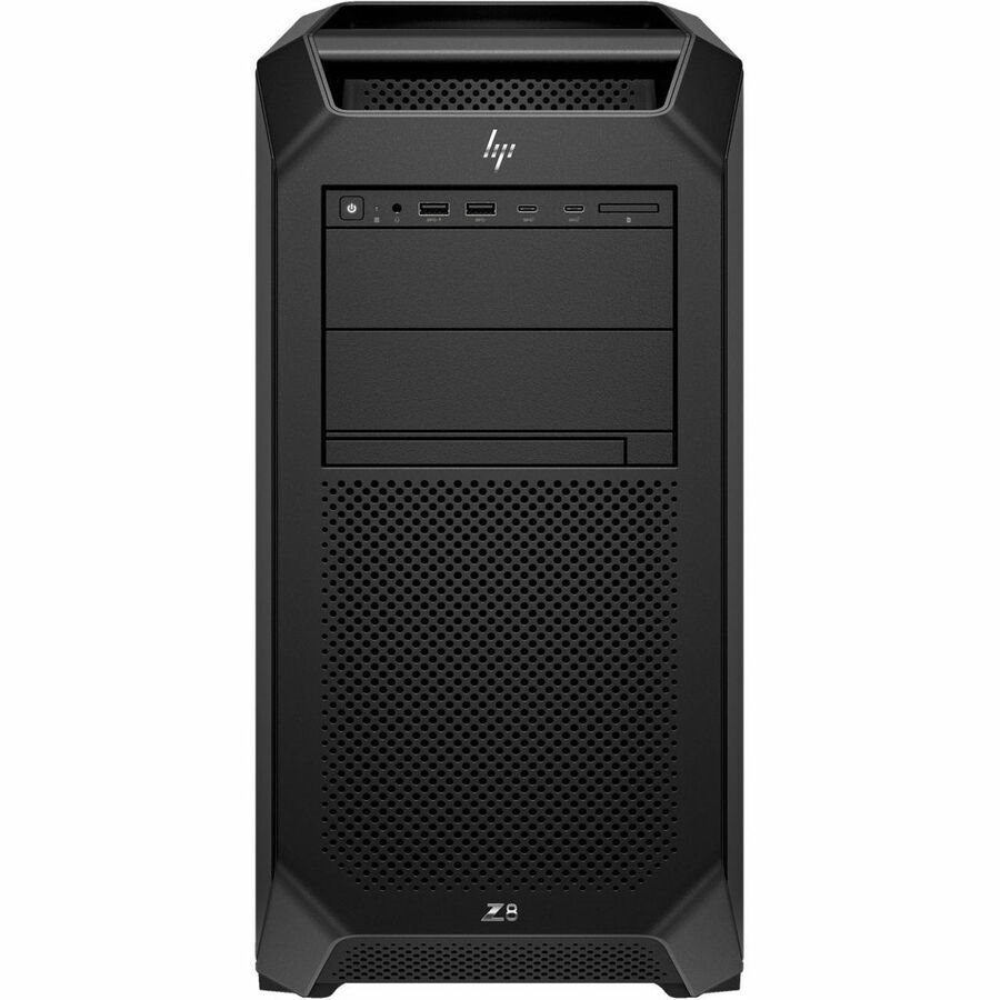 HP Z8 Fury G5 Workstation - 1 x Intel Xeon w7-3445 - 16 GB - 512 GB SSD - Tower - Black