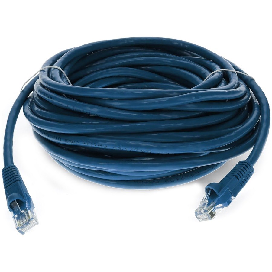 AddOn 20ft Blue CAT 6 PVC Ethernet Cable Snagless Bubble Boot RJ-45 M/M