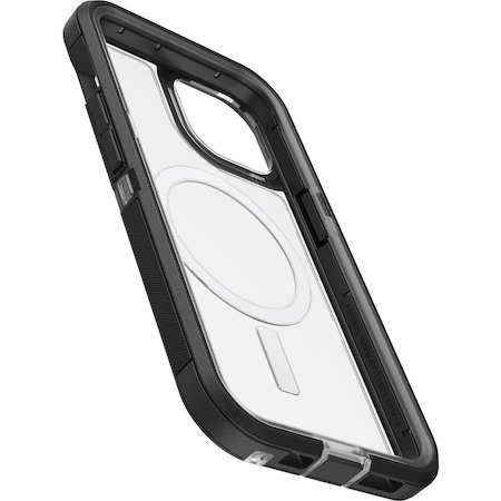 OtterBox Defender Series XT Rugged Carrying Case Apple iPhone 14, iPhone 13 Smartphone - Black Crystal (Clear/Black)