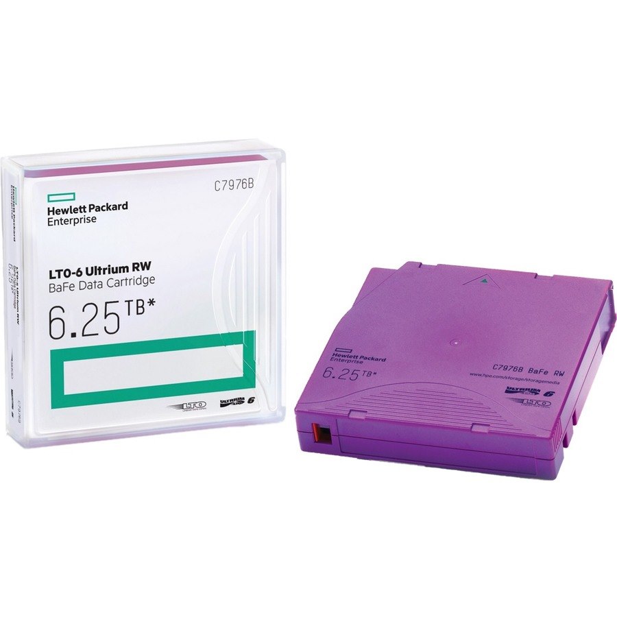 HPE Data Cartridge LTO-6 - Labeled - 1 Pack
