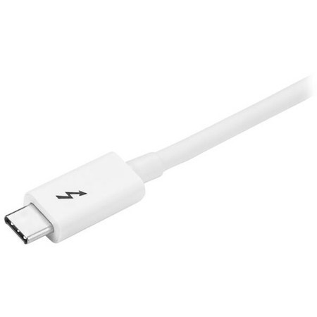 StarTech.com 6.6ft (2m) Thunderbolt 3 Cable, 20Gbps, 100W PD, 4K Video, Thunderbolt-Certified, Compatible w/ TB4/USB 3.2/DisplayPort