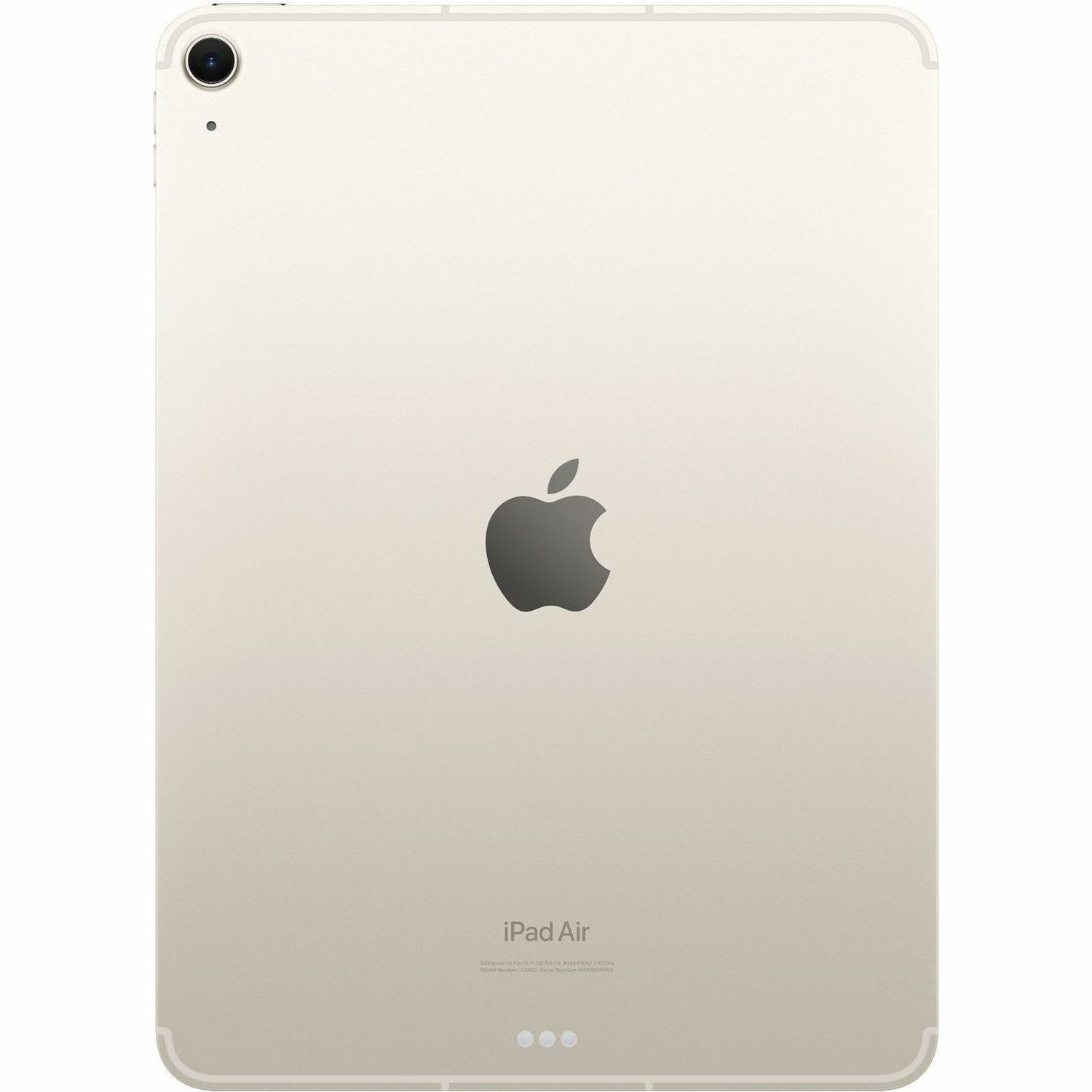 Apple iPad Air (6th Generation) A2899 Tablet - 27.9 cm (11") - Apple M2 - 8 GB - 256 GB Storage - 5G - Starlight