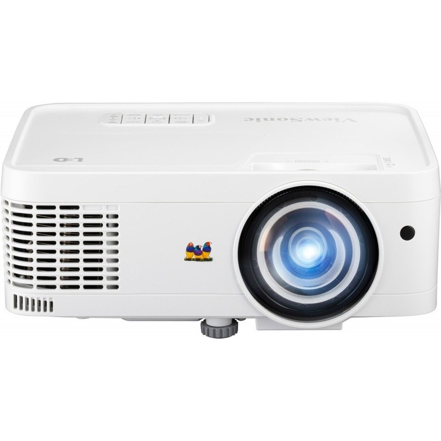 ViewSonic LS560WH 3000 Lumens WXGA Short Throw LED Projector with HV Keystone and LAN Control for Business and Education