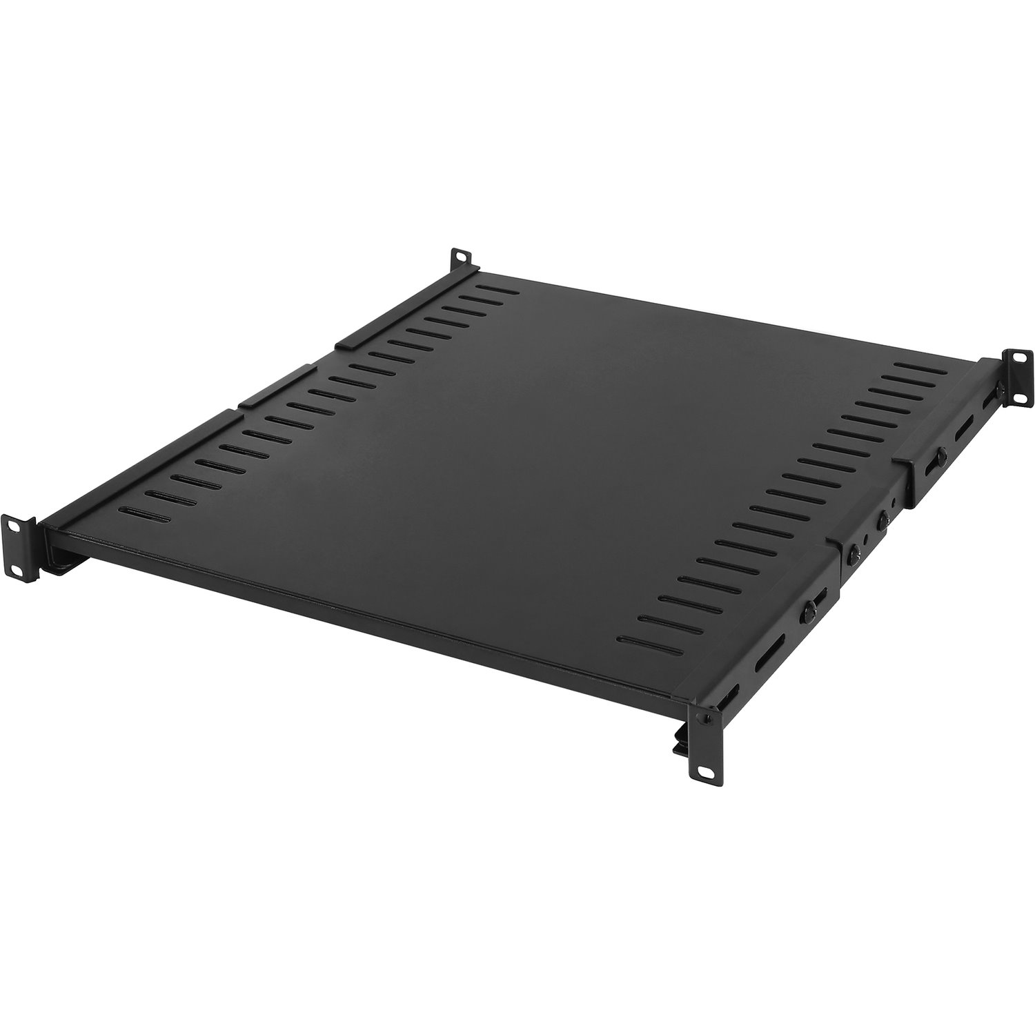 CyberPower CRA50006 1U Rack-mountable Rack Shelf for Server, Monitor - 482.60 mm Rack Width x 1056.64 mm Rack Depth - Black