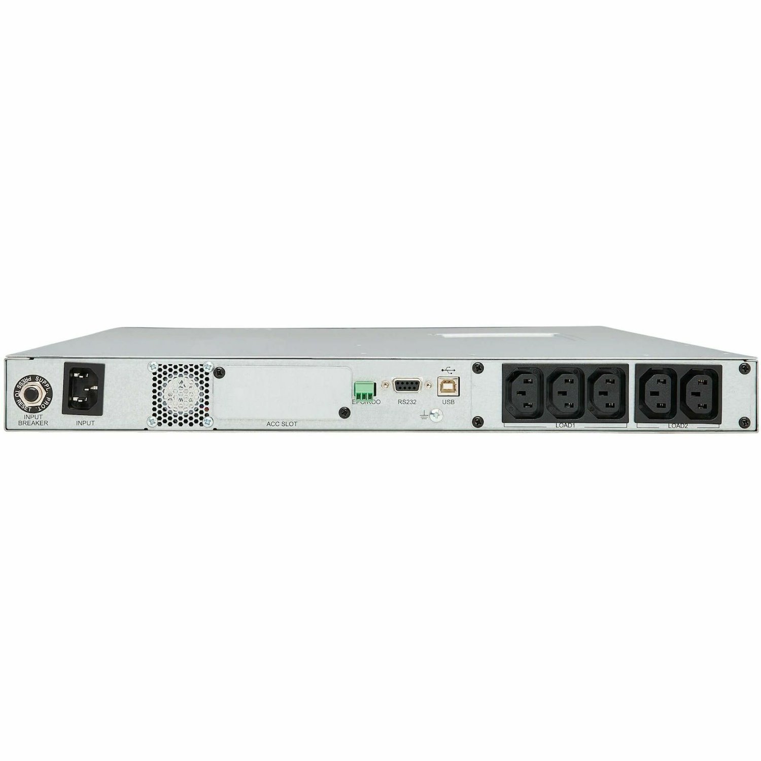 Eaton Tripp Lite Series SmartOnline 2000VA 1600W 208/230V Double-Conversion UPS - 5 Outlets, Network Card Option, LCD, USB, DB9, 1U Rack - Battery Backup