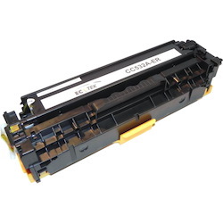 eReplacements CC532A-ER Remanufactured Toner Cartridge - Alternative for HP (CC532A) - Yellow