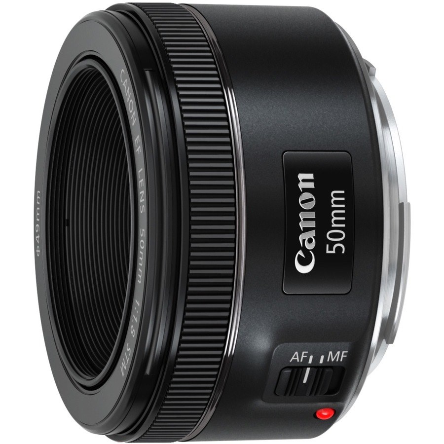 Canon - 50 mm - f/1.8 - f/22 - Fixed Lens for Canon EF