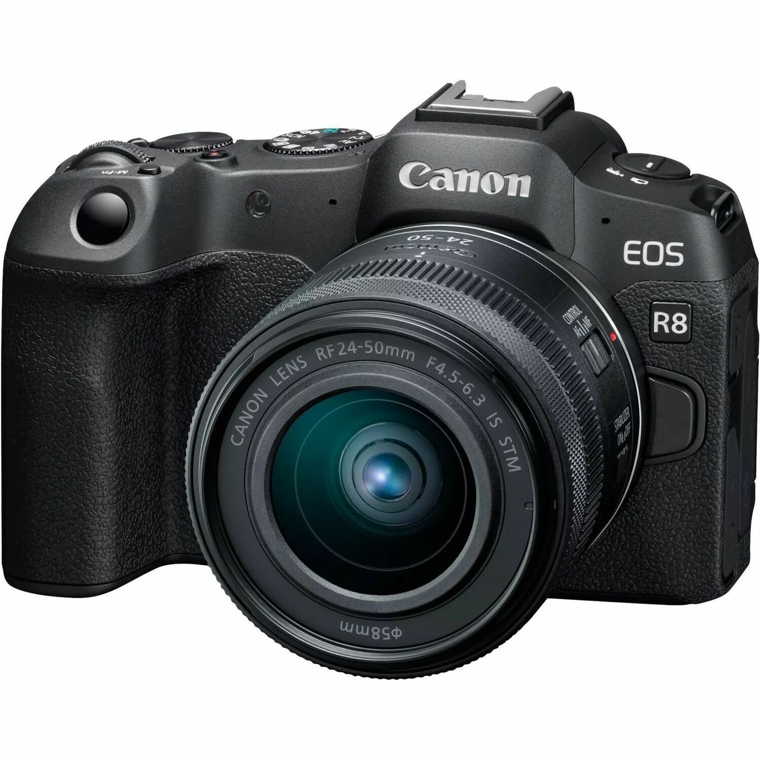 Canon EOS R8 24.2 Megapixel Full Frame Sensor Mirrorless Camera with Lens - 0.94" - 1.97"