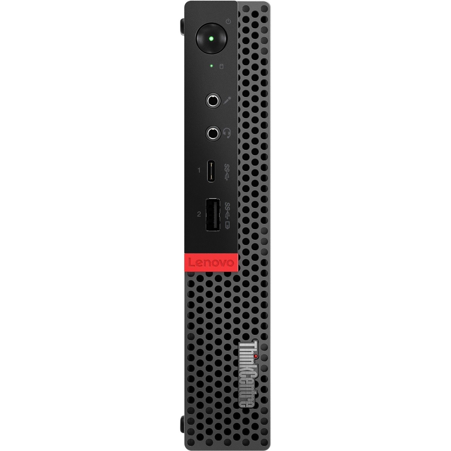 Lenovo ThinkCentre M920q 10RS000QUS Desktop Computer - Intel Core i7 8th Gen i7-8700T - 8 GB - 256 GB SSD - Tiny - Raven Black