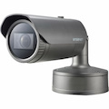 Wisenet XNO-8082R 6 Megapixel Network Camera - Color - Bullet - Dark Gray - TAA Compliant