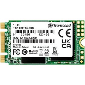 Transcend TS1TMTS430S 1 TB Solid State Drive - M.2 2242 Internal - SATA (SATA/600)