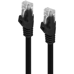 Alogic Black CAT6 Network Cable - 0.3m