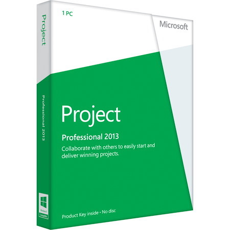 Microsoft Project 2013 Standard 32/64-bit - License - 1 PC