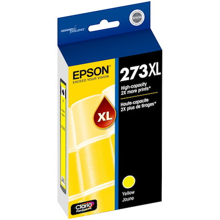 Epson Claria 273XL Original High Yield Inkjet Ink Cartridge - Yellow - 1 Pack