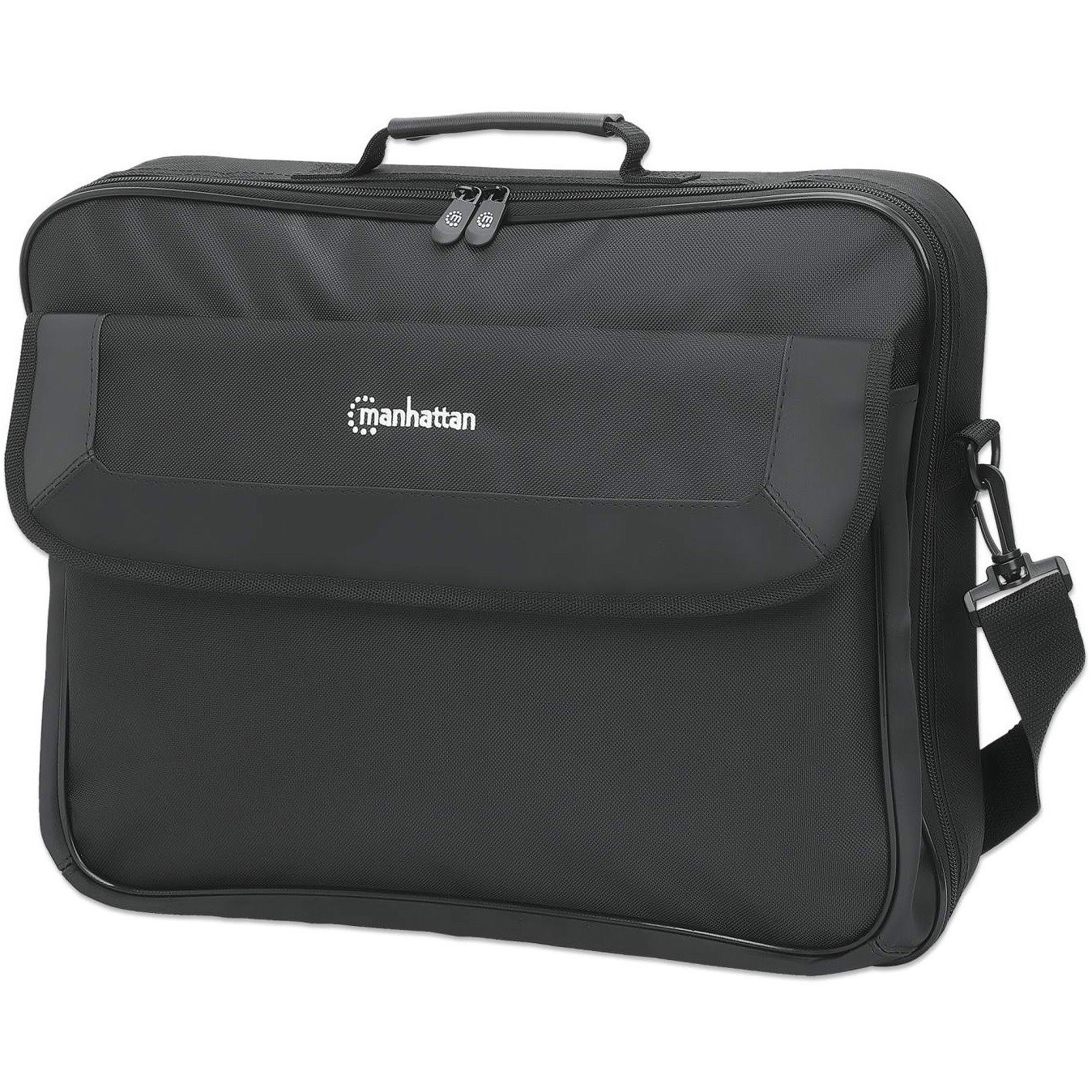 Manhattan Cambridge Carrying Case (Briefcase) for 43.9 cm (17.3") Notebook, Ultrabook, MacBook - Black