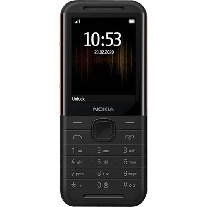 Nokia 5310 16 MB Feature Phone - 6.1 cm (2.4") Active Matrix TFT LCD QVGA 240 x 320 - 8 MB RAM - Series 30+ - 2G - Black, Red