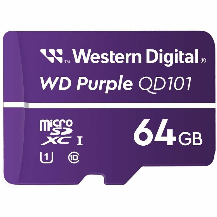 WD Purple 64 GB Class 10/UHS-I (U1) microSDXC