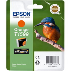 Epson UltraChrome Hi-Gloss2 T1599 Original Inkjet Ink Cartridge - Orange Pack