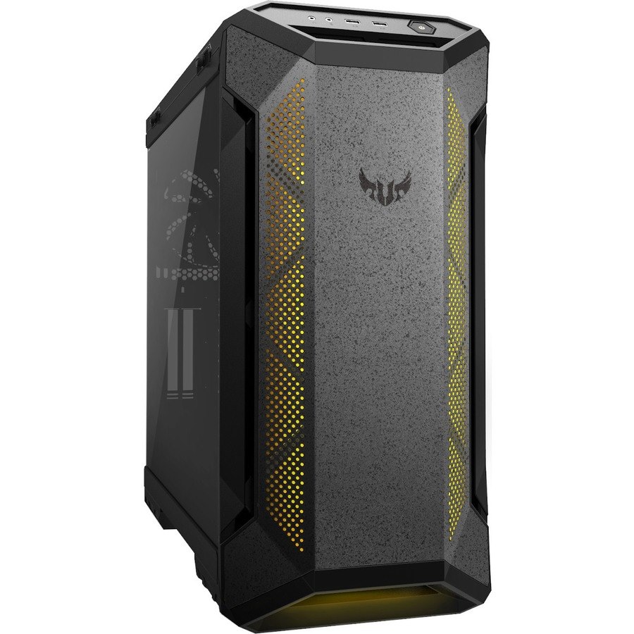 TUF Gaming Computer Case - EATX, ATX Motherboard Supported - Mid-tower - Galvanized Steel - Black