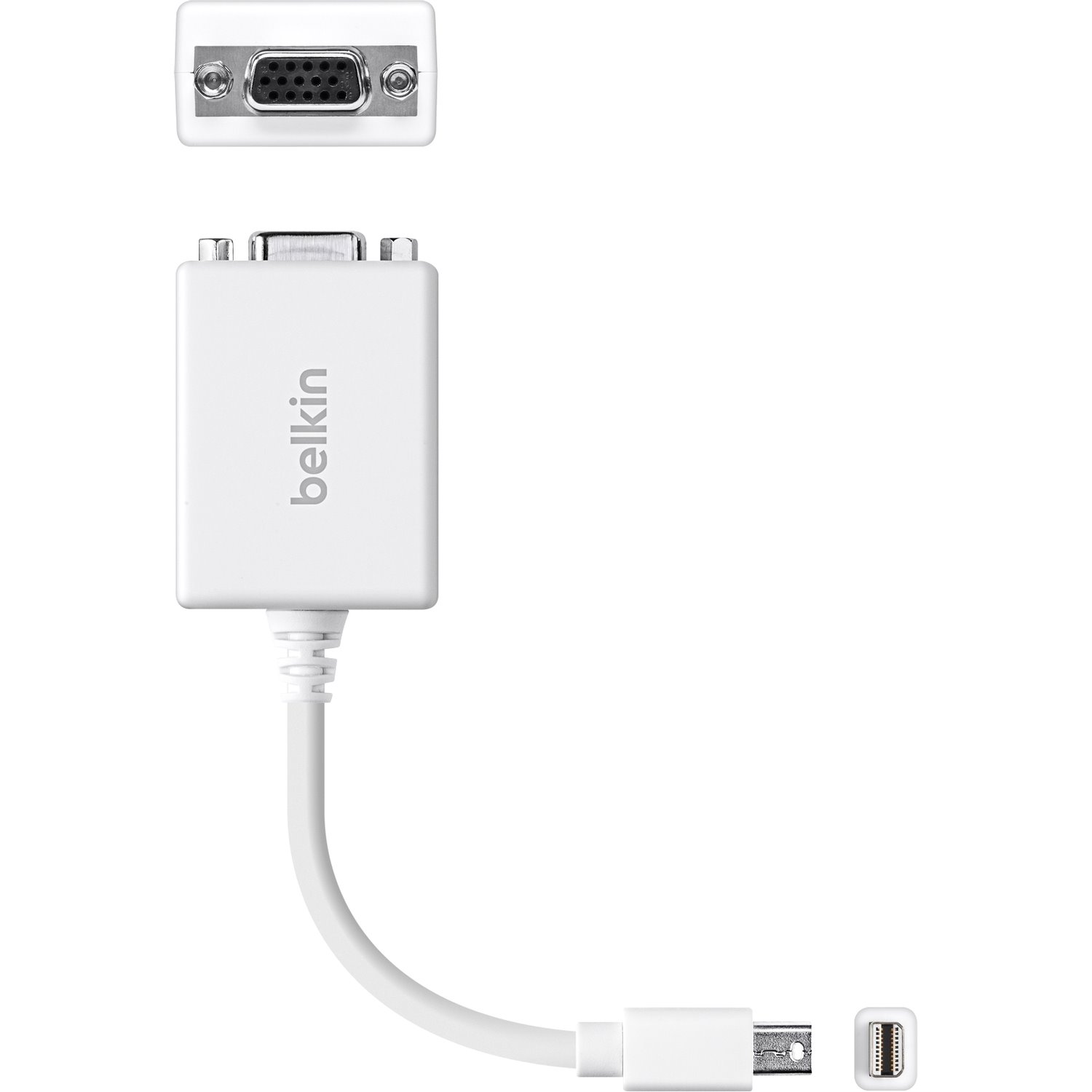 Belkin Mini DisplayPort to VGA Video Adapter, M/F, 1080p