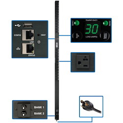 Tripp Lite PDU Single-Phase Monitored 120V 24 5-15/20R LX Platform 0URM TAA
