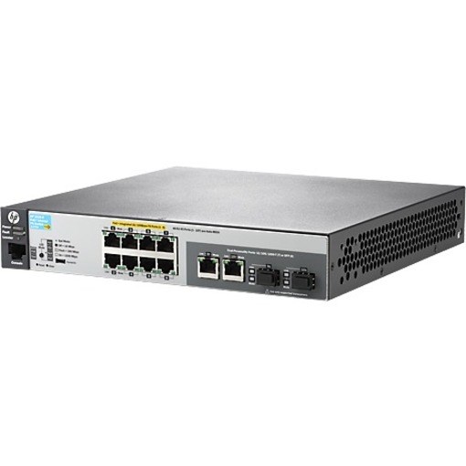 HPE 2530 2530 8 PoE+ 8 Ports Manageable Ethernet Switch - Gigabit Ethernet, Fast Ethernet - 1000Base-T, 1000Base-X, 10/100Base-TX