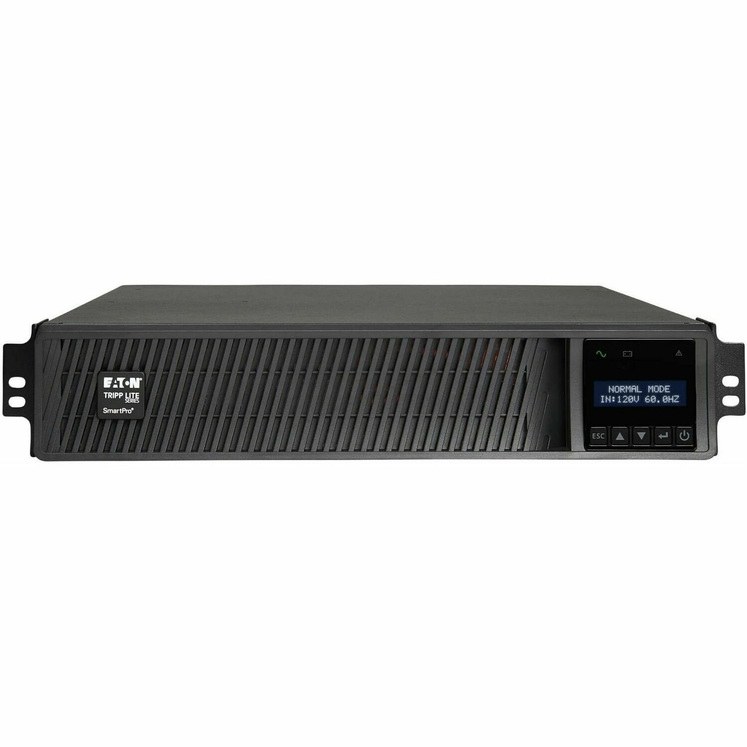 Eaton Tripp Lite Series SmartPro 750VA 750W 120V Line-Interactive Sine Wave UPS - 8 Outlets, Extended Run, Network Card Included, LCD, USB, DB9, 2U Rack/Tower