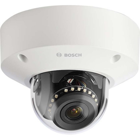 Bosch FLEXIDOME inteox 8 Megapixel 4K Network Camera - Color, Monochrome - Dome - White