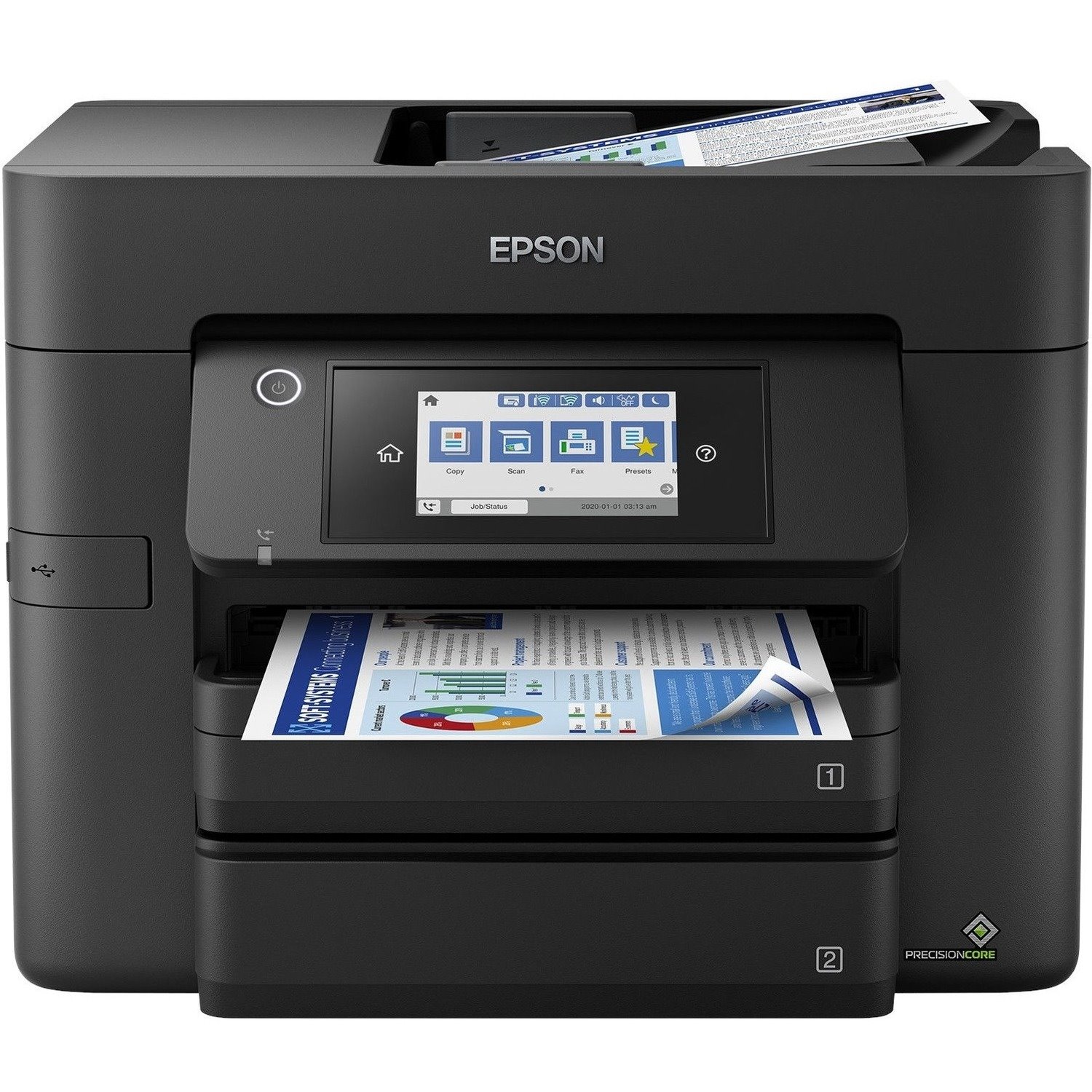 Epson WorkForce Pro WF-4830DTWF Wireless Inkjet Multifunction Printer - Colour