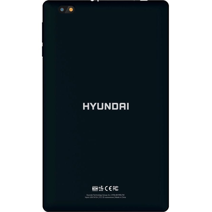 Hyundai HyTab Plus 8LAB1, 8" Tablet, 800x1280 HD IPS, Android 10 Go edition, Octa-Core Processor, 2GB RAM, 32GB Storage, 2MP/5MP, LTE, Black