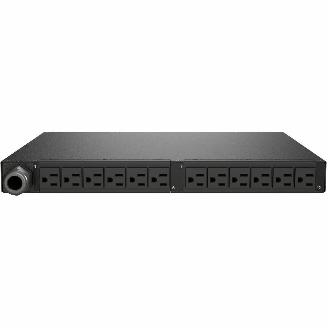 Geist rPDU MNS5M1R5-12S153-1ST5A0H10-S 12-Outlets PDU