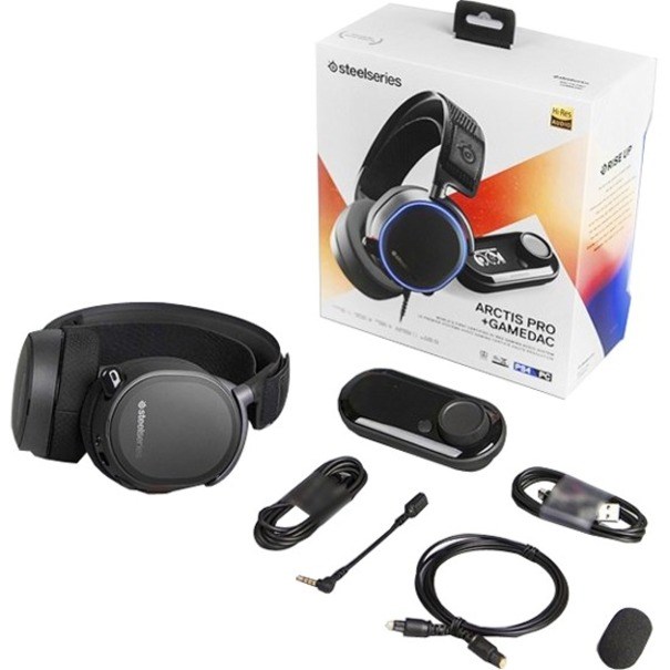 SteelSeries Arctis Pro Wired Over-the-head Stereo Headset - Black