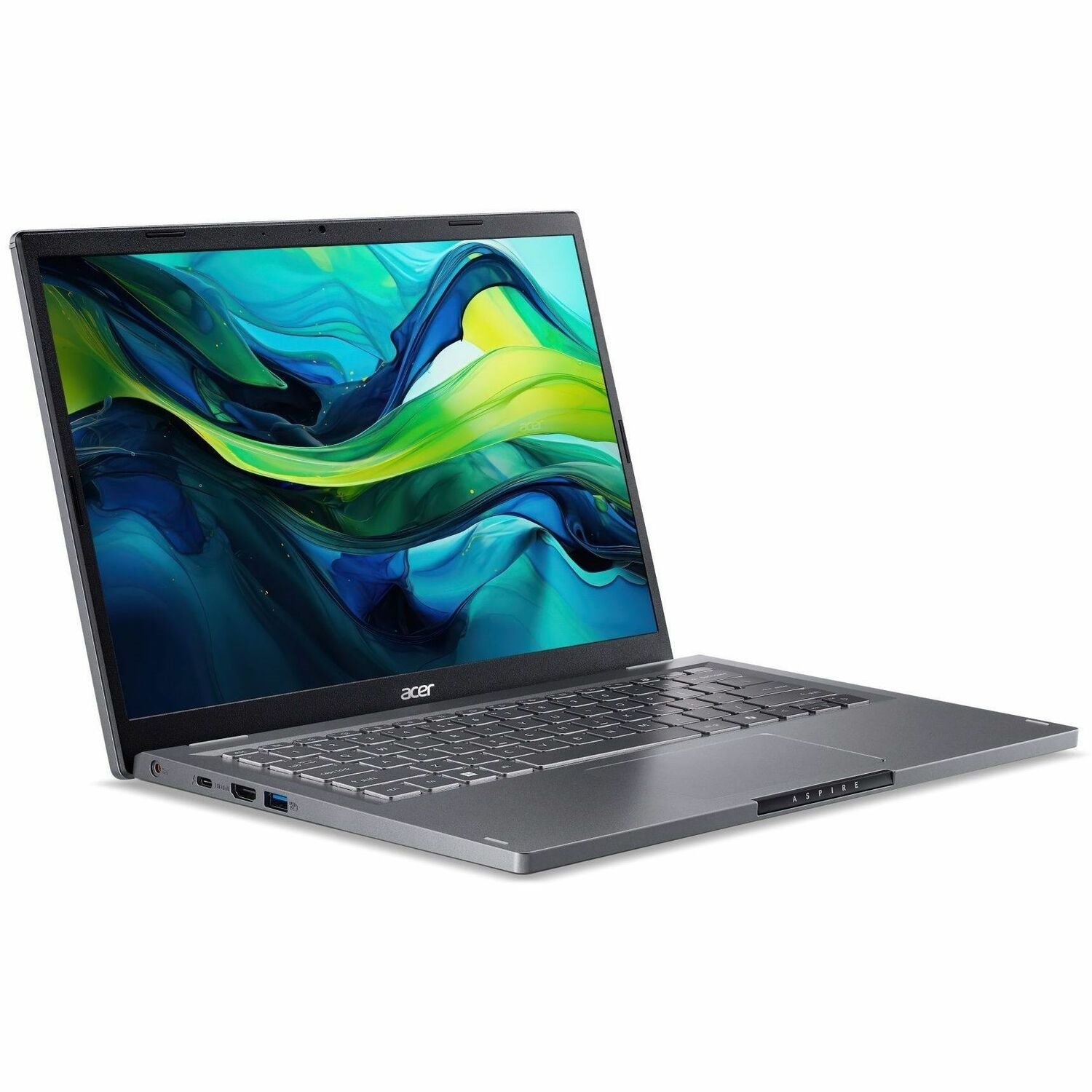 Acer Aspire 14 A14-51M A14-51M-54TB 14" Notebook - WUXGA - Intel Core 5 120U - 16 GB - 512 GB SSD - English Keyboard - Iron