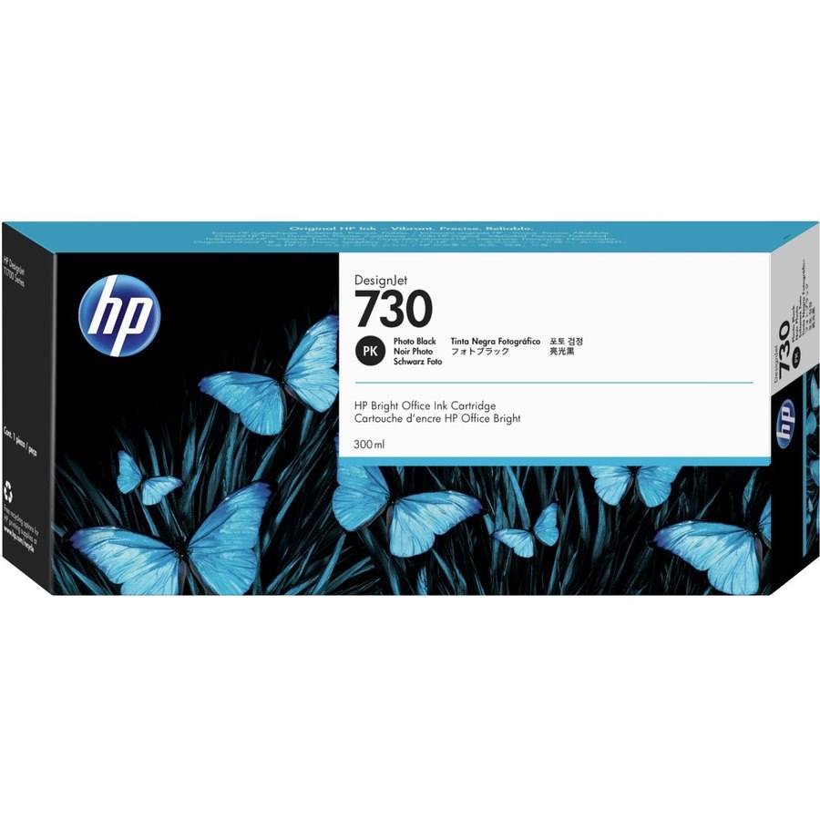 HP 730 Original High Yield Inkjet Ink Cartridge - Photo Black Pack